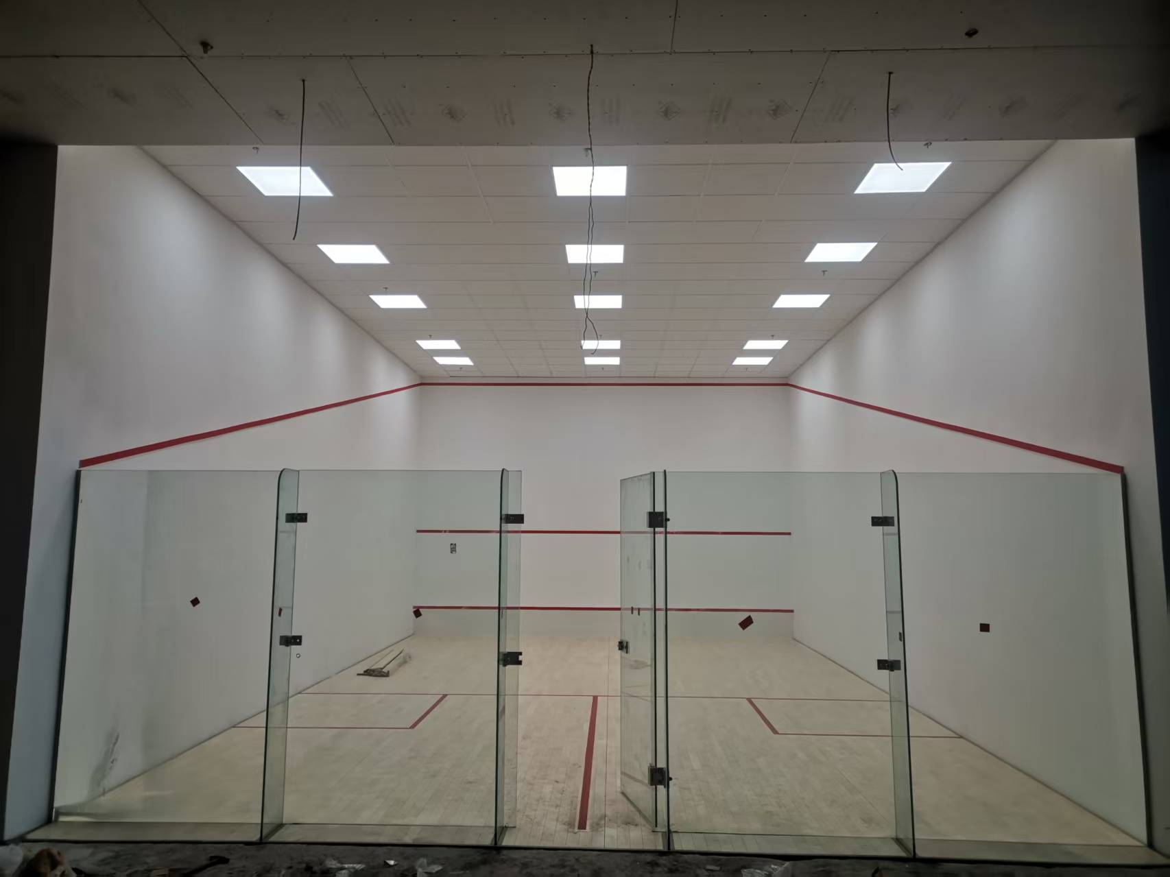 苏州阳澄湖半岛批荡壁球馆